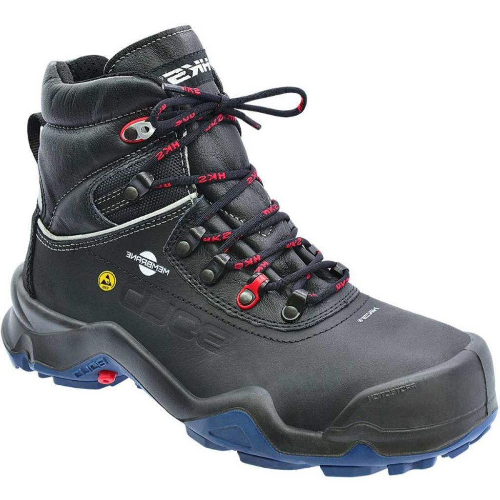 Hks Arbeitsschuh Delta 1 Dry STP High S3 ESD | schwarz blau | Größe 43 - 00.162.029.43