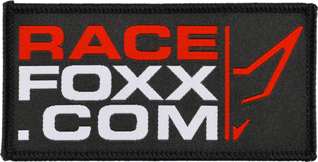 RACEFOXX Aufnäher, 100 x 50 mm