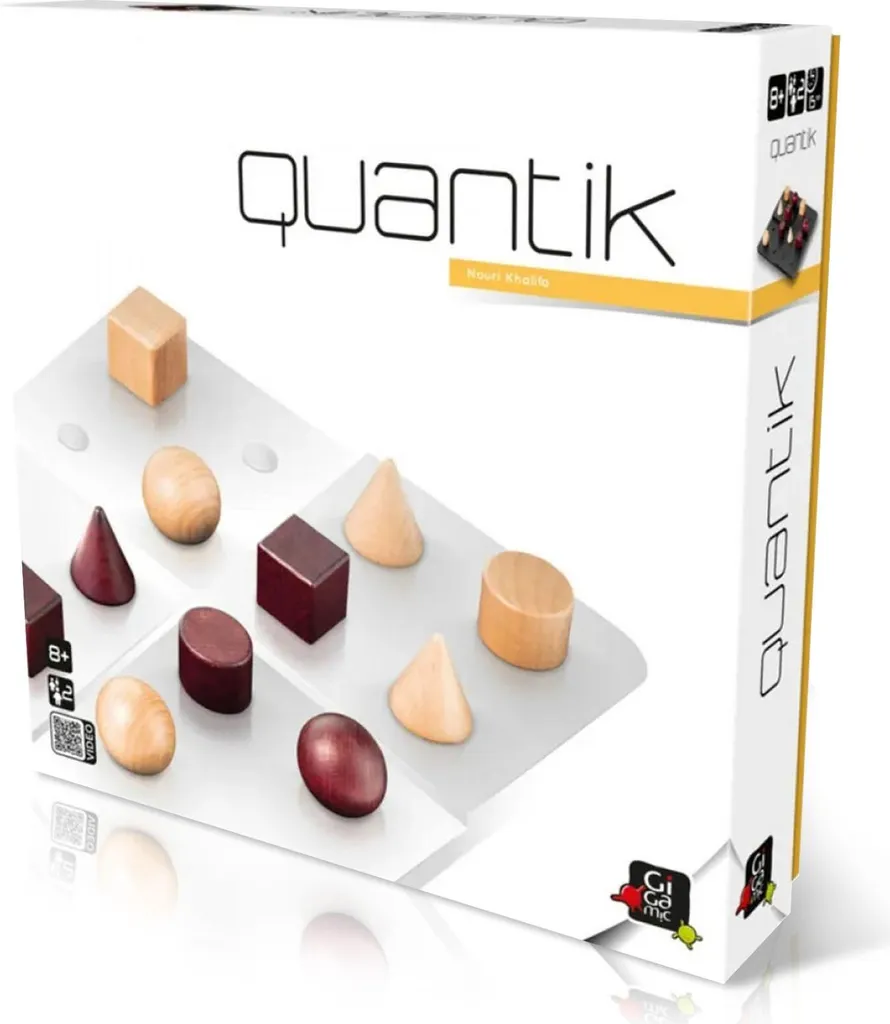 Asmodee Quantik : Jeu de Société de Stratégie Pure pour Duo de Chocs