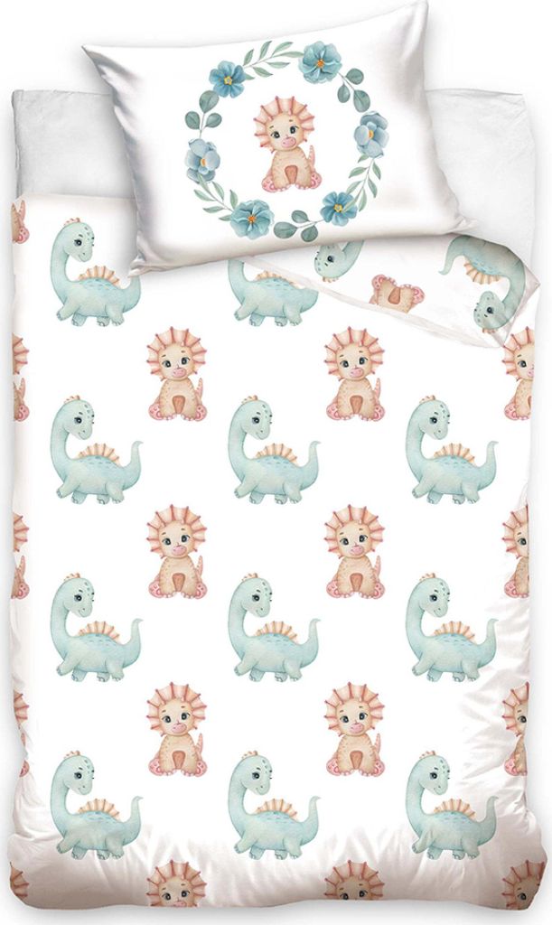 Kinderbett Bettwäsche Goodnight Dino Produktbild 
