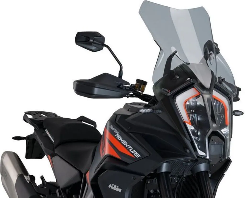 Bulle Puig Touring Plus fumé clair pour moto KTM 1290 Super Adventure