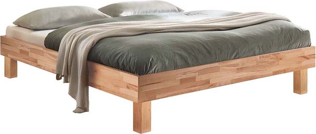 HASENA Trento Bett Rapallo 25 Kernbuche natur 200x200