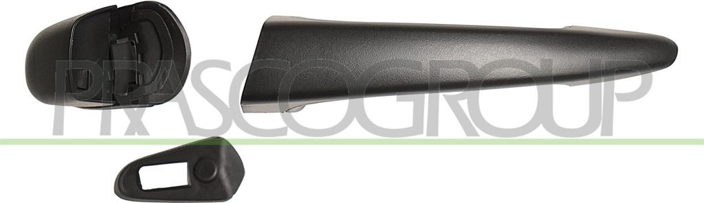 PRASCO BM0208012 Türgriff Hinten Links für BMW 3 Limousine (E46) Schwarz