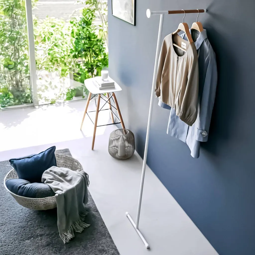 Yamazaki Appendiabiti da Parete Bianco | Stand Minimalista Giapponese