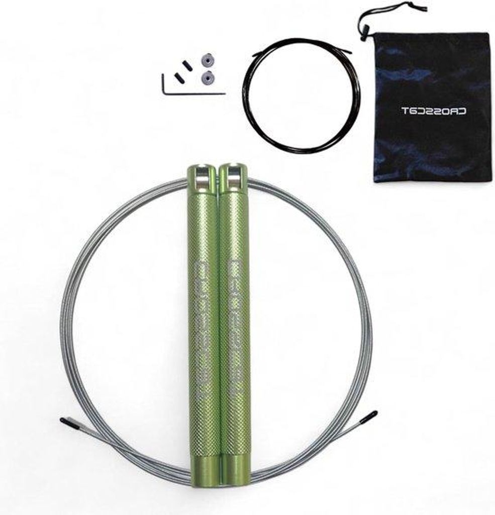Professionelles Aluminium Springseil für Crossfit und Doppelsprünge