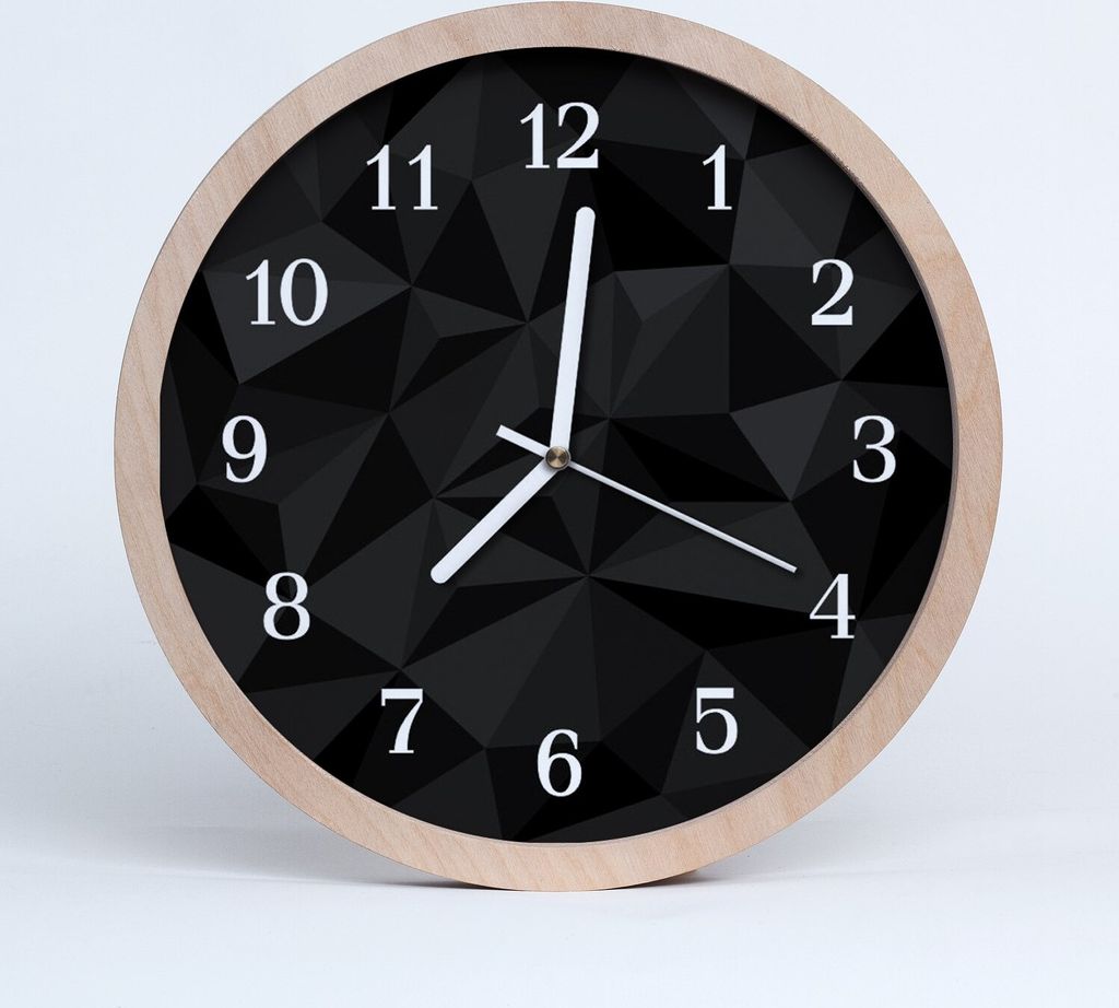Holzuhr 20fi cm wanduhr - Muster 3d Kunst