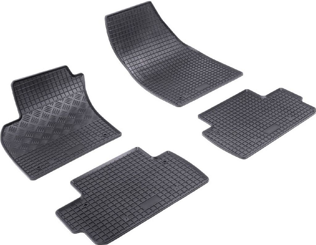 Z543507 Voll-Gummifußmatten passend für Volvo C30 Schrägheck Hatchback 3türer 2006-2012