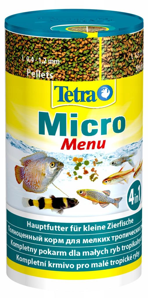 Fischfutter für Zierfische, Tetra Micro Menu Granulat 100 Produktbild 