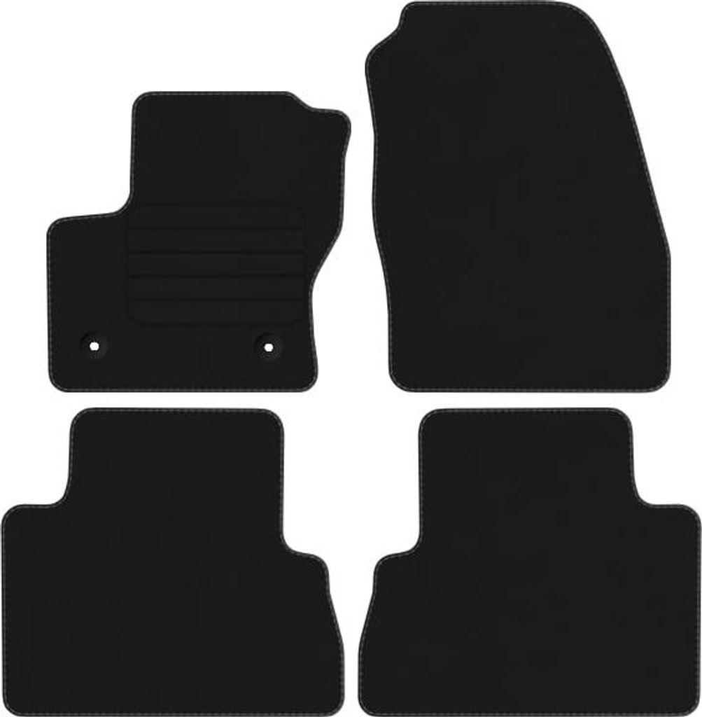 Velours Fußmatten für Ford C-Max II Bj. 2012 – 2015 Neu Automatten Passform BASIC