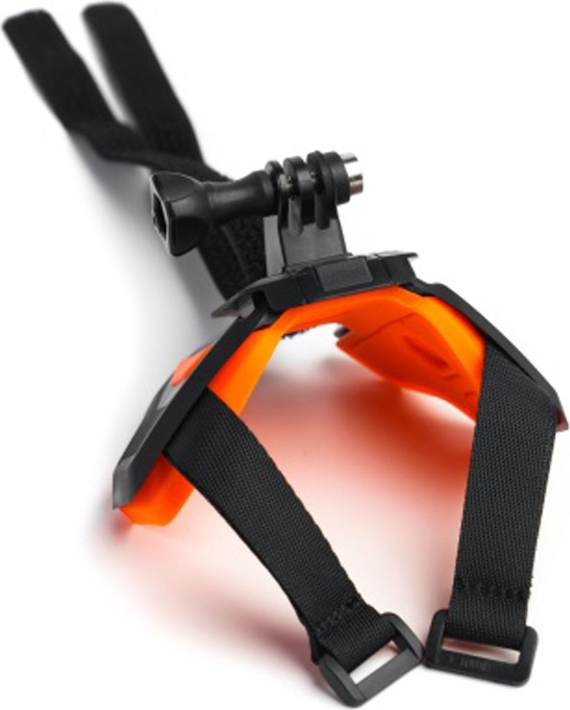 Insta360 Helmet Chin Mount, Kamerahalterung, 75,3 g, Schwarz, Orange