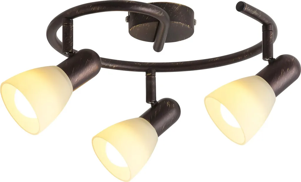 Plafonnier Soma Rabalux 6593 Bronze Antique E14 3x40W Classique Chic