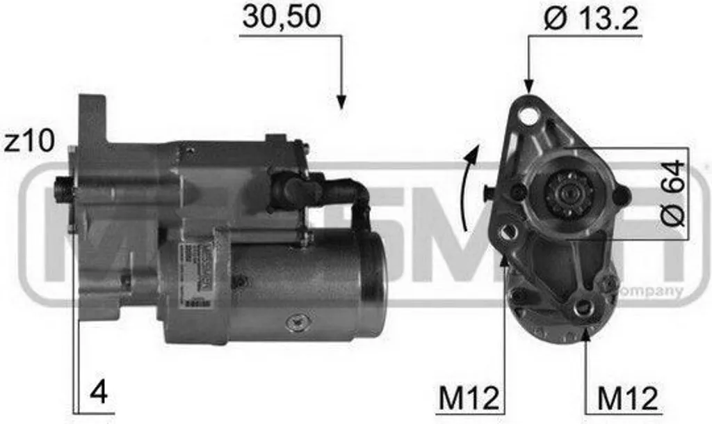 Démarreur automobile pour Kia Carnival I et II UP GQ - Pièce ERA 220352A