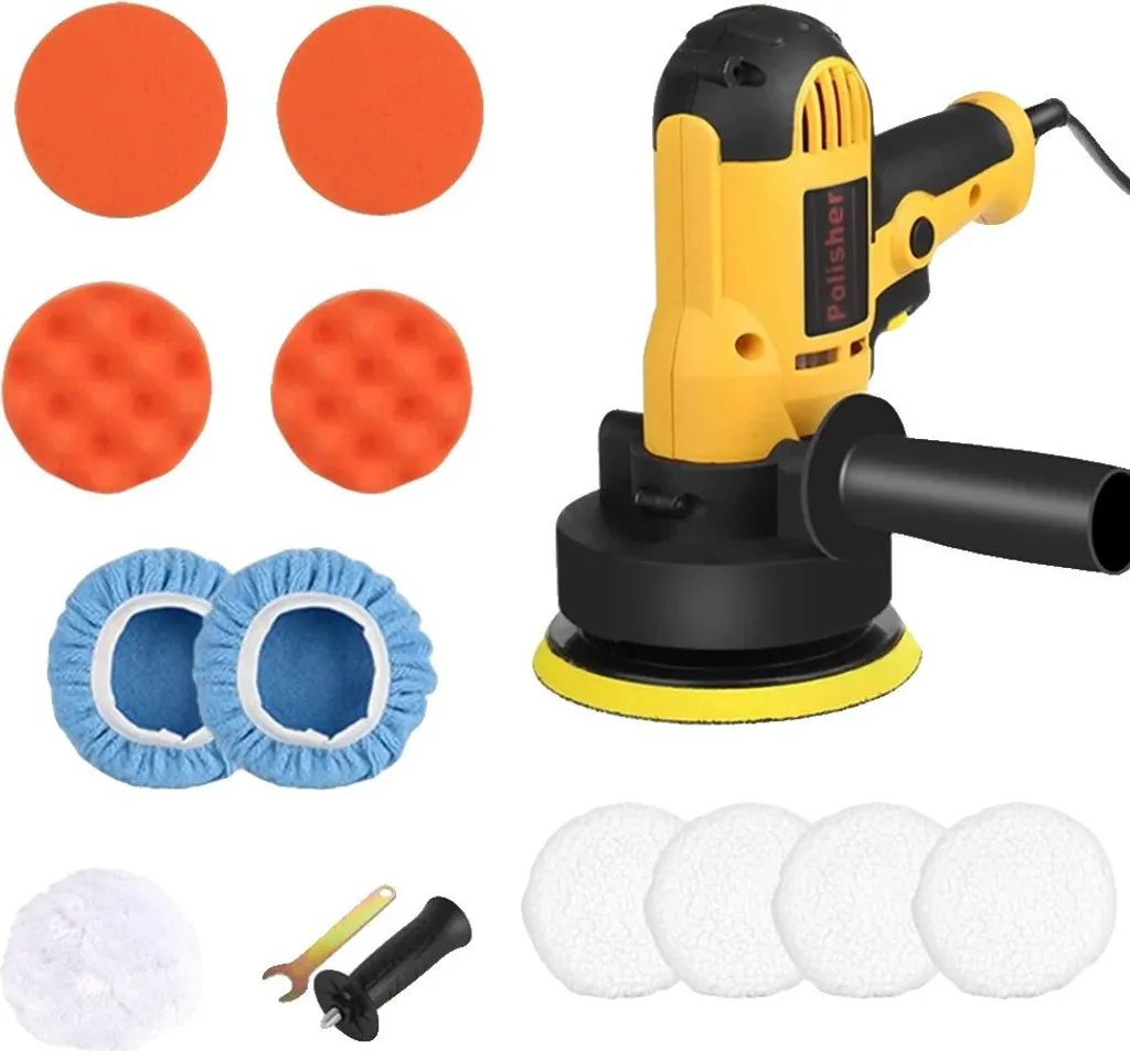 Lustreuse automobile rotative 1200 watts pour rénovation de peinture