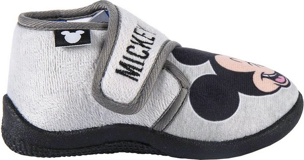 Hausschuhe für Kinder 3D Mickey Mouse Hellgrau - 22 Produktbild 1
