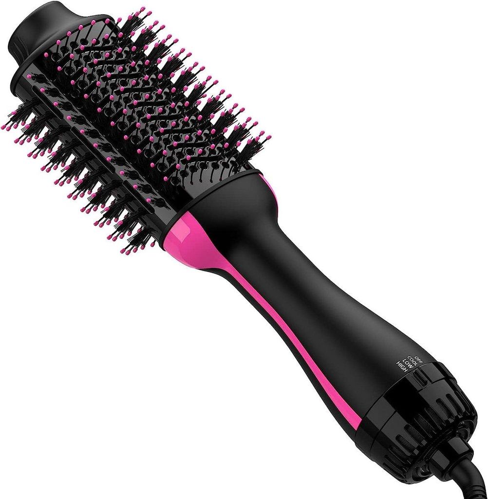 4-in-1 Warmluftbürste Föhnbürste Haarstyler Volumenbürste 1000W