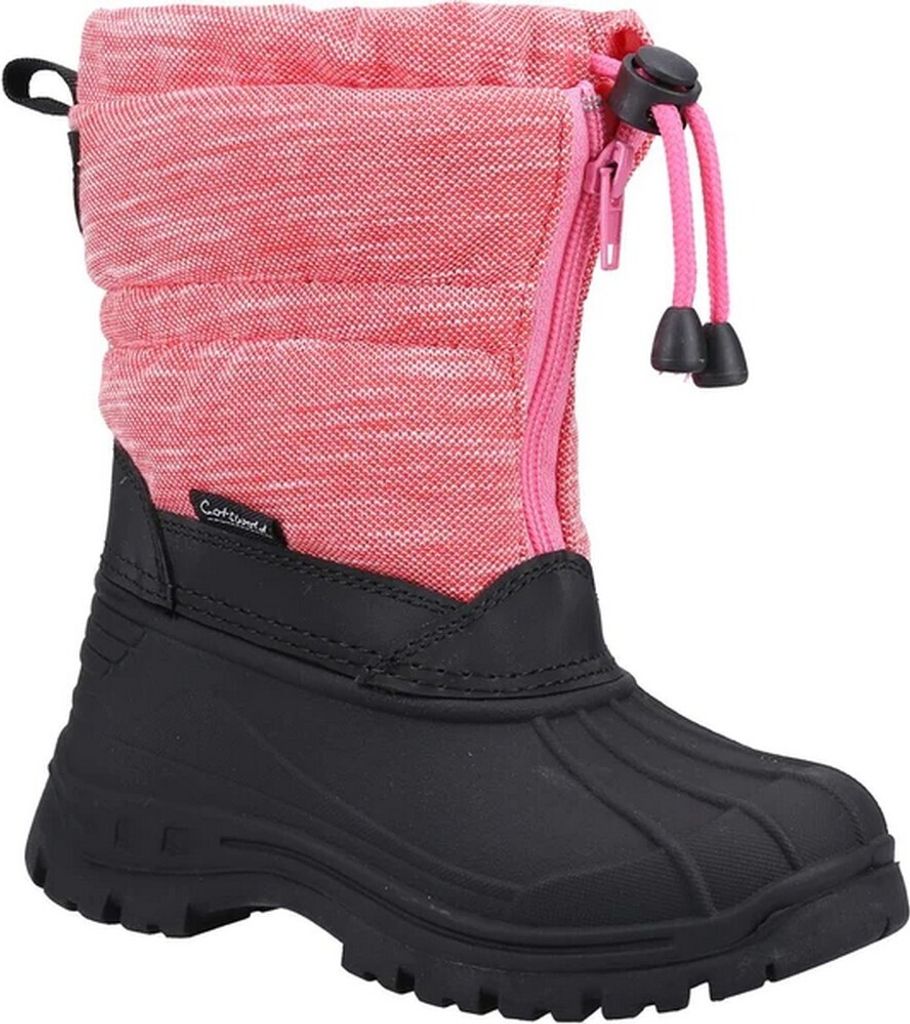 Cotswold - Kinder Gummistiefel "Bathford" FS10177 (34 EU) (Beerenrot/Schwarz)