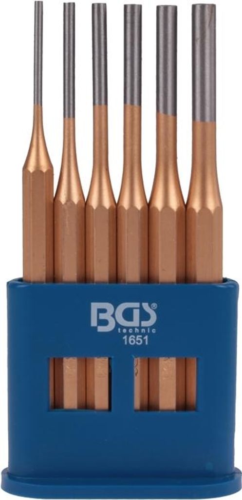 BGS Set di punzoni 150 mm 3 - 8 mm 6 pezzi - 1651 Immagine del prodotto 
