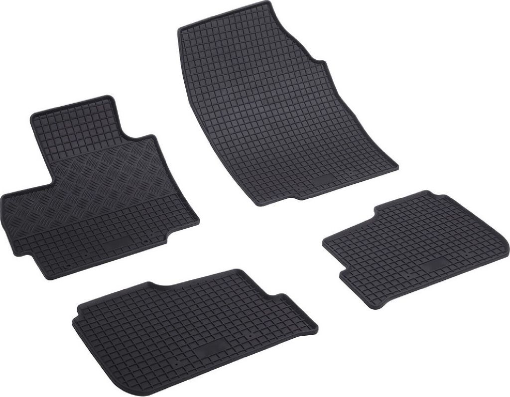 Z544611 Voll-Gummifußmatten passend für Mitsubishi Space Star 2 Facelift Schrägheck Hatchback 5türer 2021-