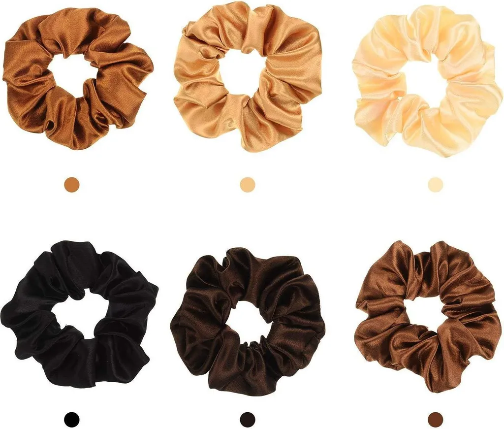 6 Scrunchies Seta Raso Donna: Accessori Capelli Must-Have 2026 - 2