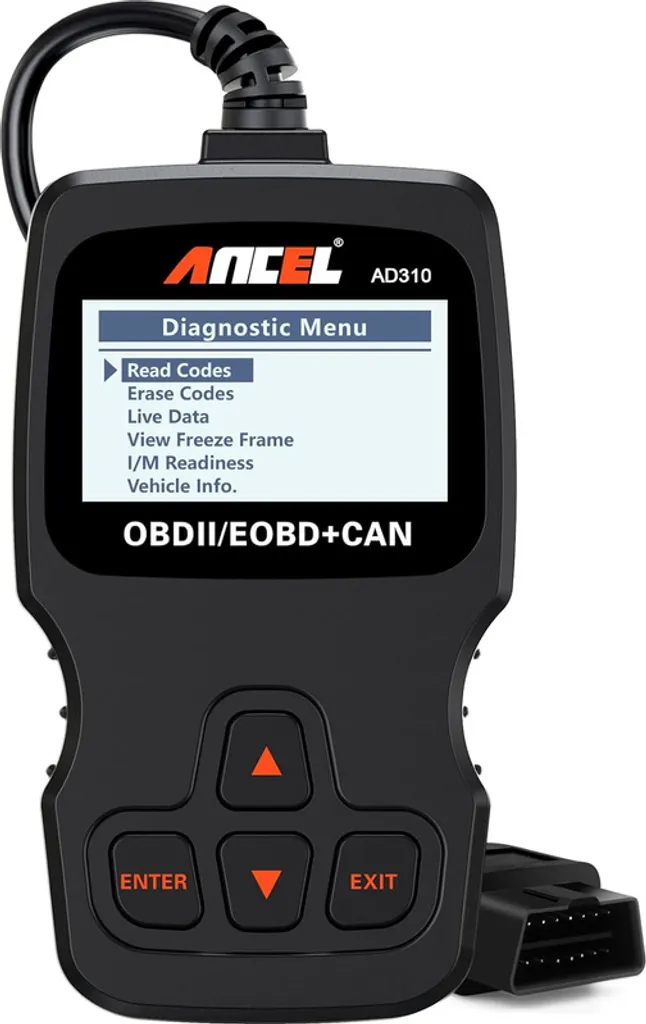 Effacer Voyant Moteur avec ANCEL AD310 Scanner OBD2 de Diagnostic Rapide