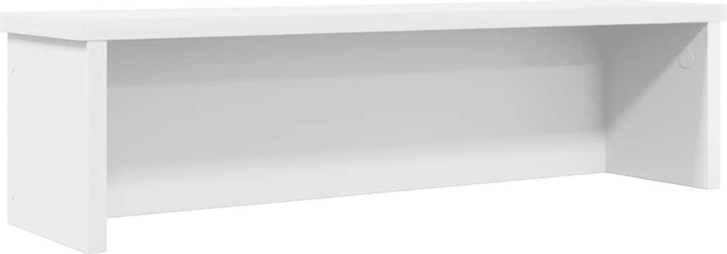 Küchenregal Stapelbar Weiß 60x15x16 cm Holzwerkstoff