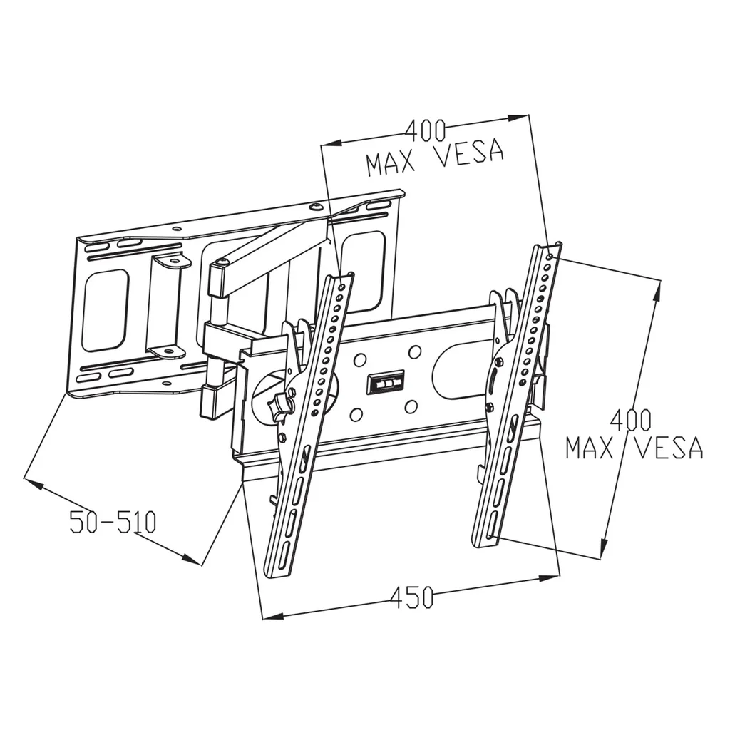 Occasione! Supporto TV ART RAMT AR-77 - Prezzo Basso e Alta Qualità - 9