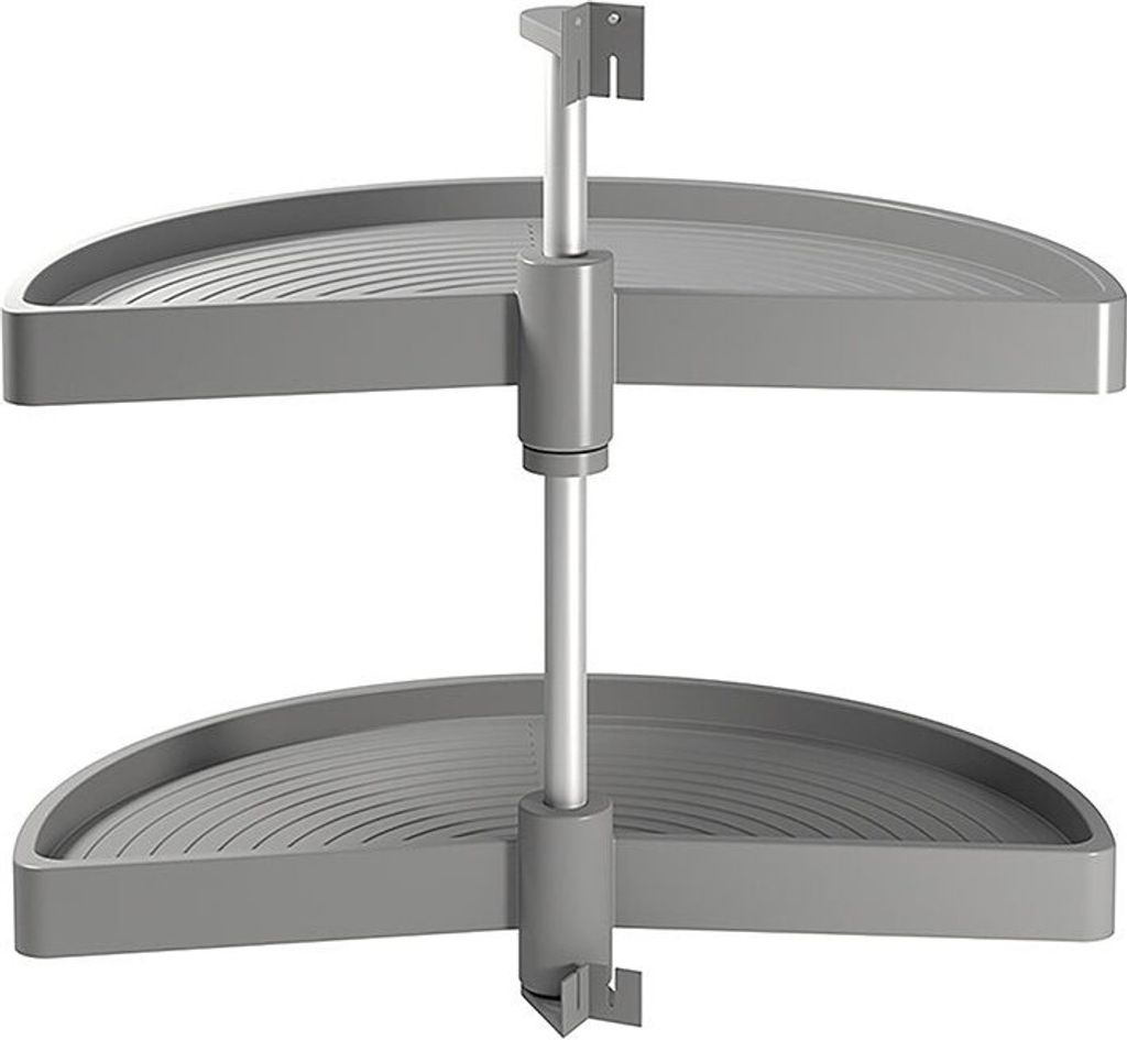 Emuca Shelvo 1/2 Luna Rotierendes Transformationsspiel Silber Silber One Size