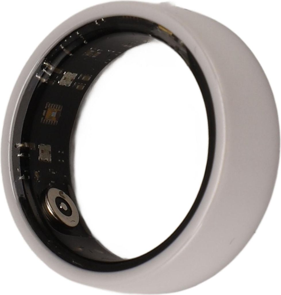 Smart Ring Weiß IP68 Wasserdichter BT-Schrittzähler Schlafüberwachung Wiederaufladbarer Gesundheits-Tracker für den täglichen Gebrauch Fitness 10