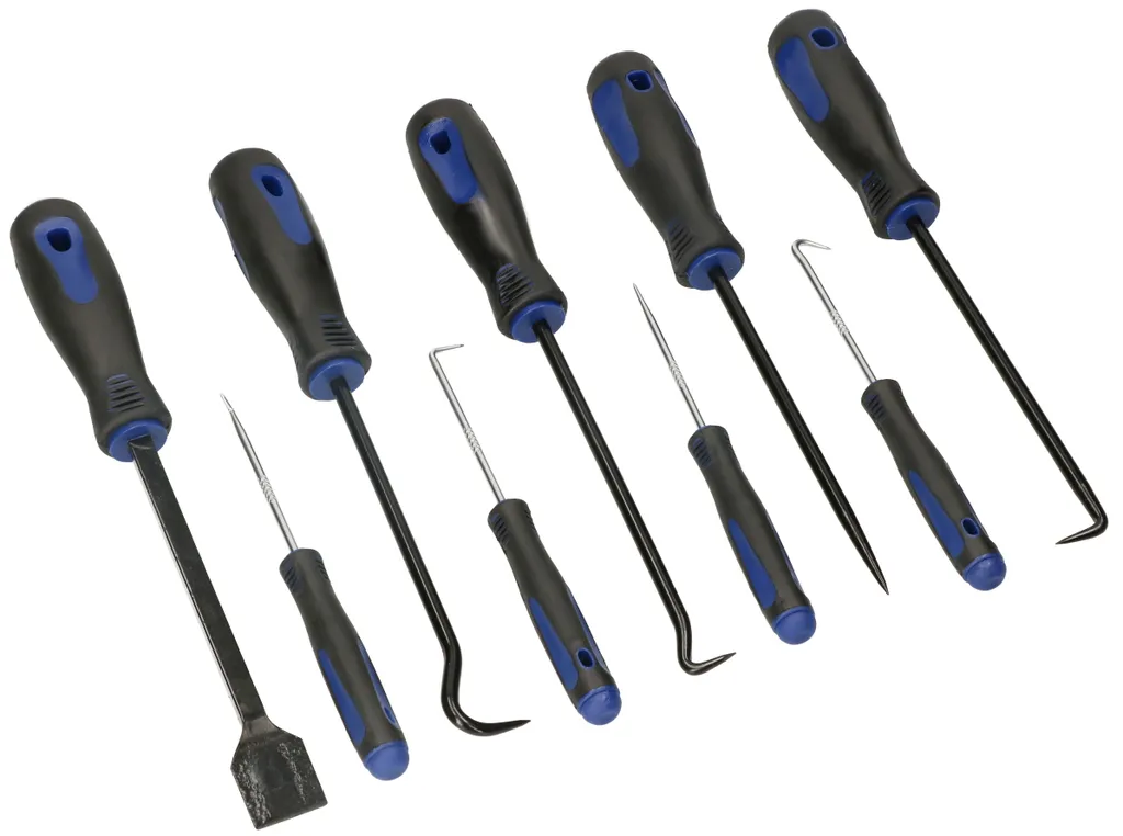 KOTARBAU® Set Ganci 9 Pz per Rimozione O-Ring e Sigilli Tecnici