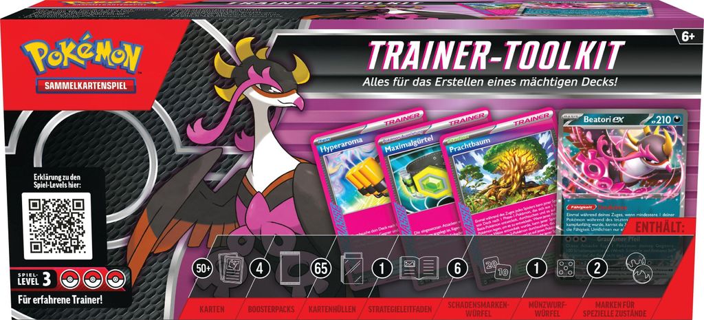 The image shows the front packaging of a Pokemon Trainer Toolkit.
