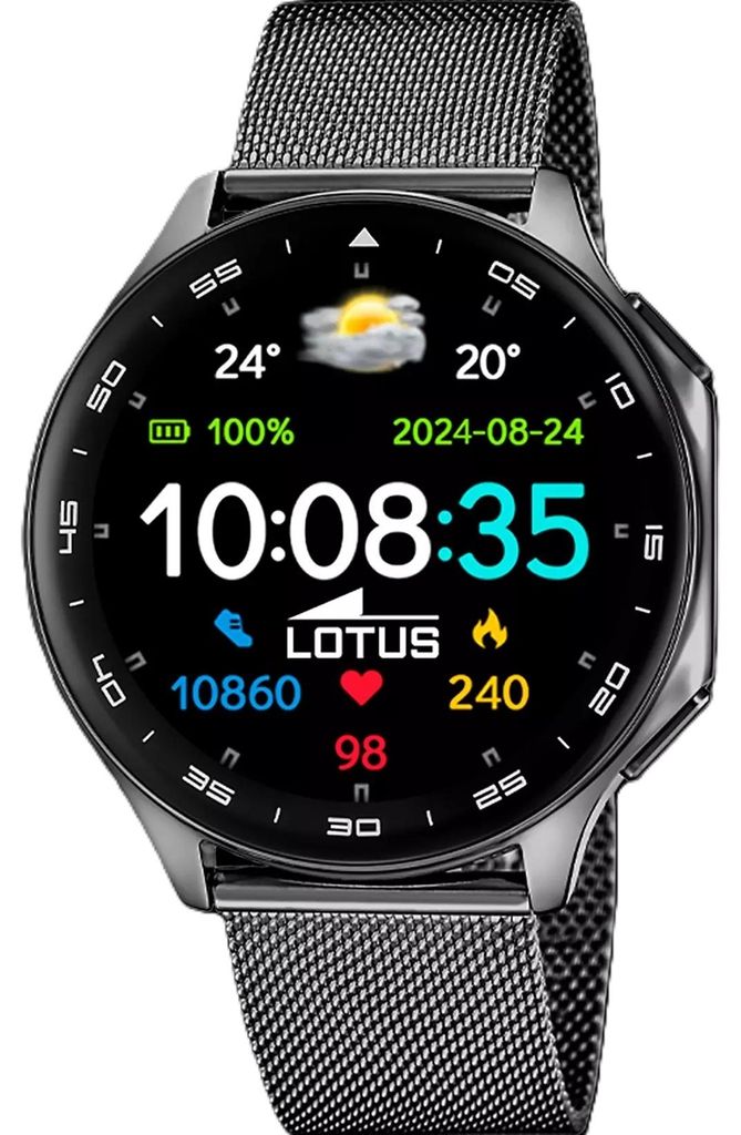 Lotus Smartwatch Outdoor Sports Black Immagine del prodotto 