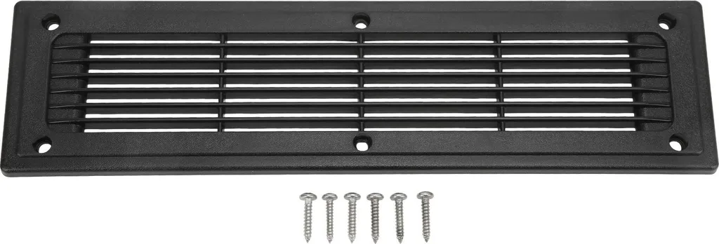 Griglia di Ventilazione 300x80mm Rettangolare per Camper e Cucina - Outlet