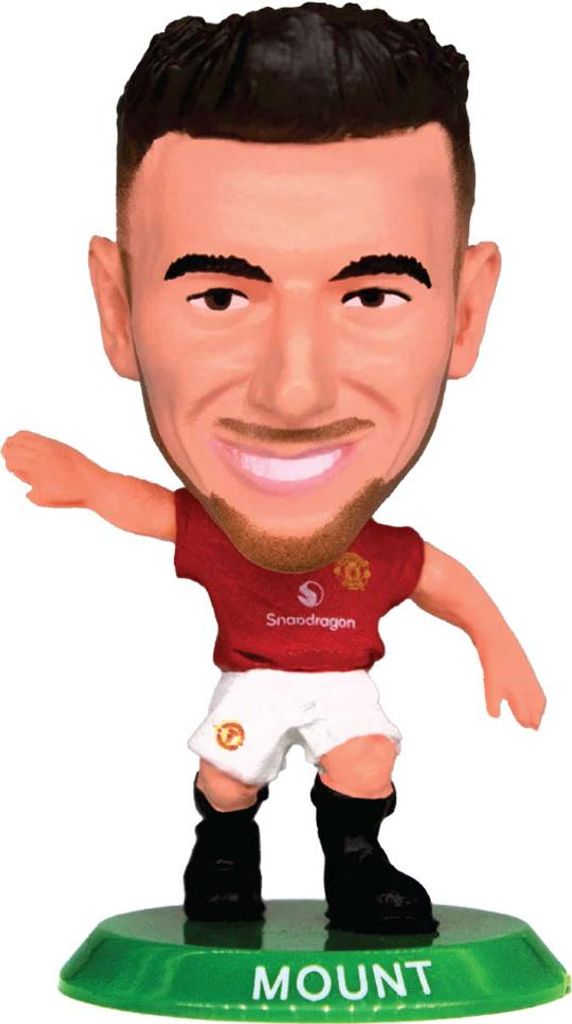 Manchester United FC - Sammelfigur "Mason Mount", "SoccerStarz" TA14038 (Einheitsgröße) (Rot/Gelb)