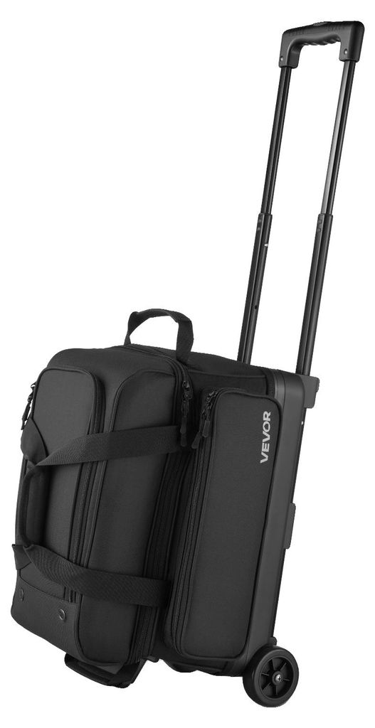 Borsa per 2 palle da bowling VEVOR con doppie ruote e Immagine del prodotto 