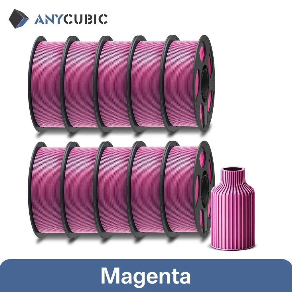PLA Magenta 10 kg : Fini les Ruptures de Stock en Pleine Impression 3D