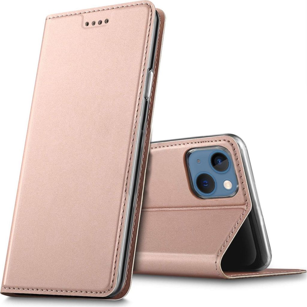 Handy Hülle Apple iPhone 13 Book Case Schutzhülle Tasche Slim Flip Cover Etui