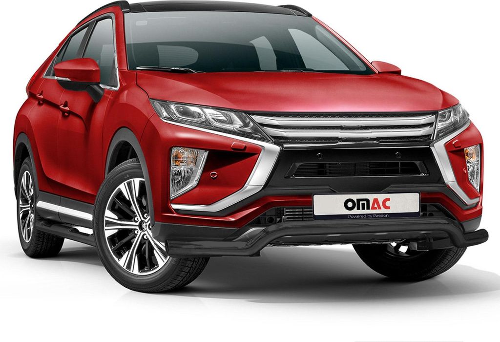 Frontbügel Frontschutzbügel für Mitsubishi Eclipse Cross 2017-22 mit ABE Schwarz
