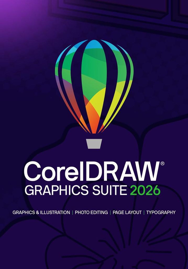 CorelDRAW Graphics Suite 2026 / 1 Gerät / Win/MAC / Produktbild 