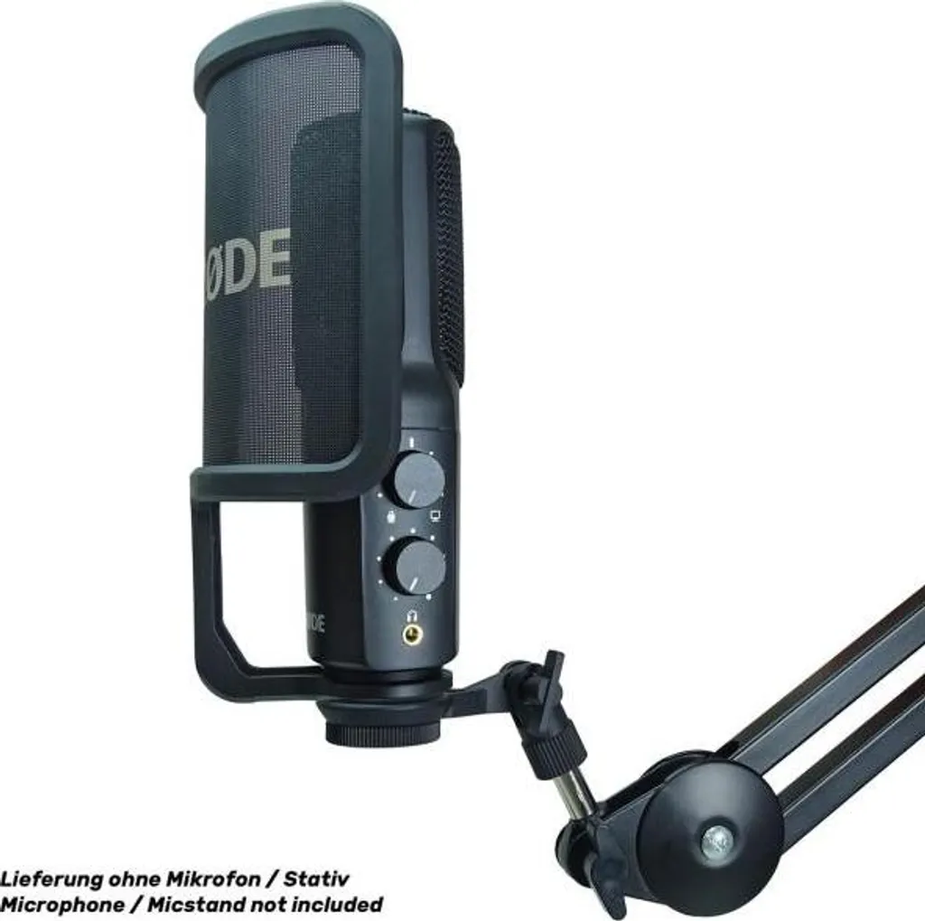 Fixation micro pour Rode keepdrum MSA033 - Idéal pour bras et pieds studio - 2