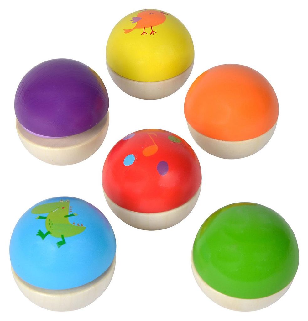 EH Musik Boule en bois avec son Image du produit 