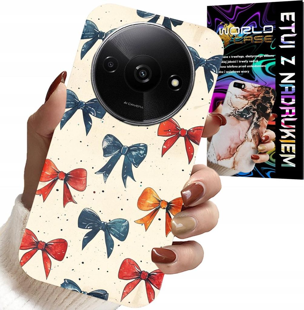 Fall Für Xiaomi Redmi A3 - Bunte Bänder Schleife Mode-Designs