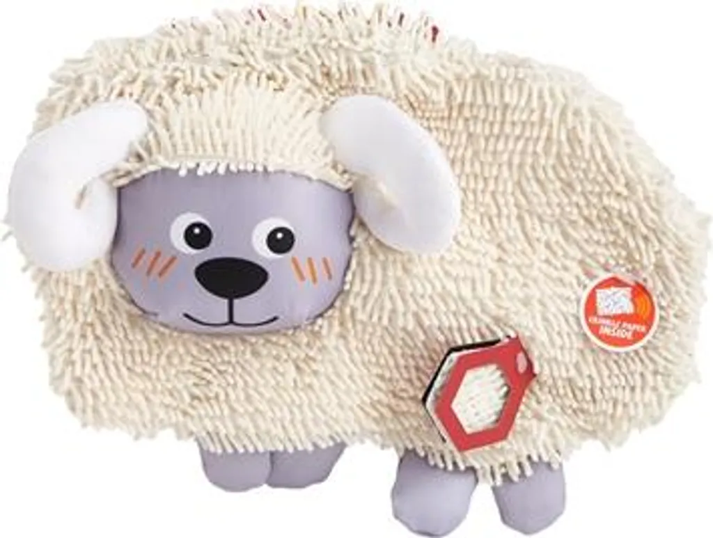 Peluche pour chien sans rembourrage Fofos mouton craquant solide