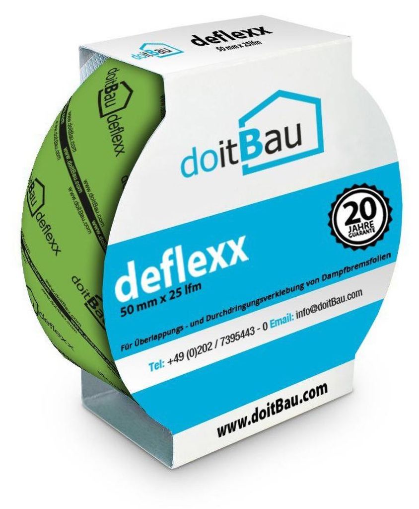 Systemklebeband Grün 6 Rollen Klebeband 50mm X 25 Lfm Für Dampfbremse Dampfsperr