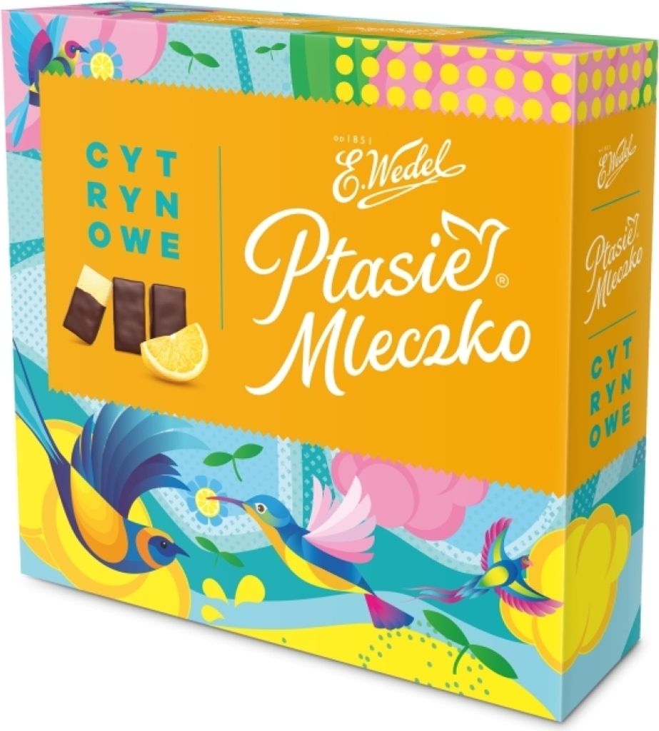 Wedel Vogelmilch Pralinen Zitrone / Ptasie mleczko Produktbild 