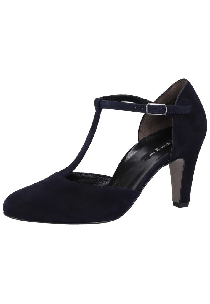 Paul Green T-Steg Pumps Pumps Damen 38362D32393331 Blau 40 1/2 EU