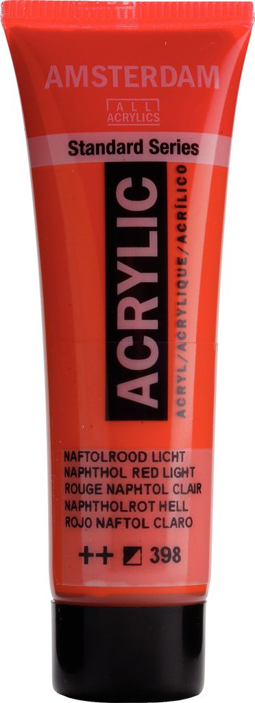 Amsterdam Standard Series Acrylfarbe Tube 20 ml Naphtholrot Hell 398
