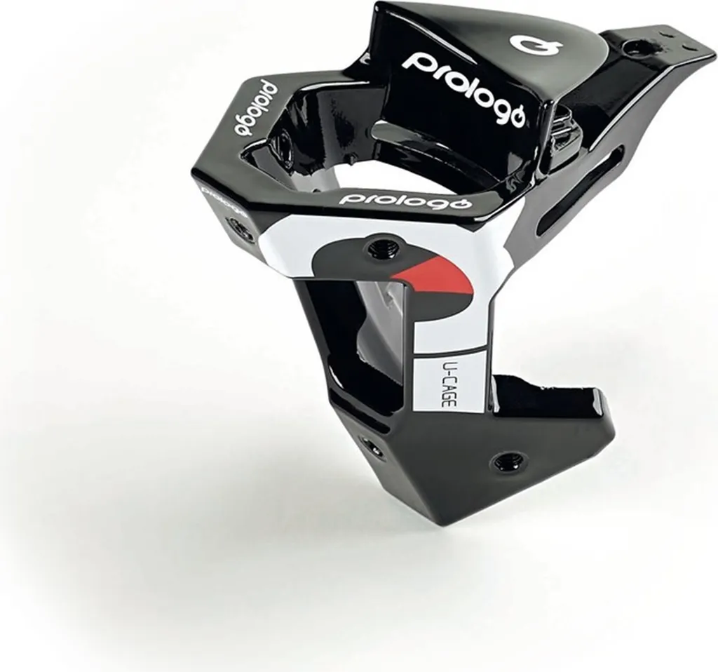 PROLOGO Adaptateur Porte-bidon U-Cage Noir pour Rails de Selle de Vélo