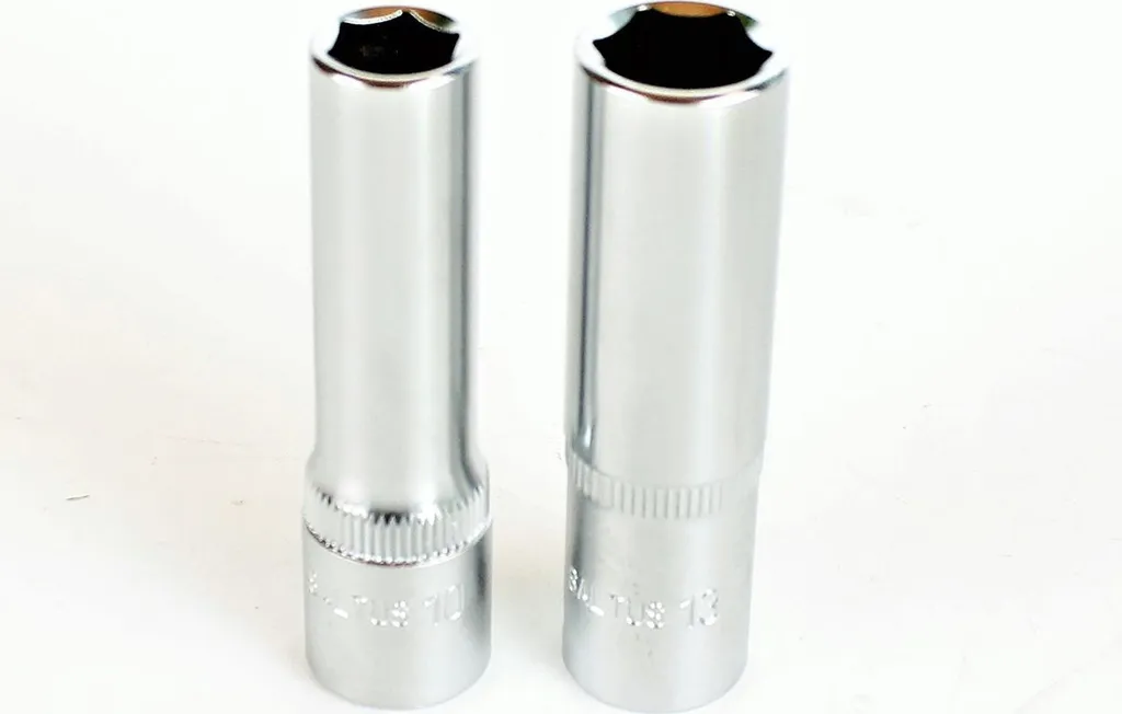 Set 2 Pezzi Bussole SALTUS 3/8" 10-13 mm Professional CV Quality