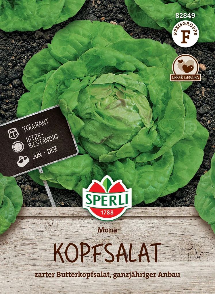 Sperli Butterkopfsalat Mona - Gemüsesamen