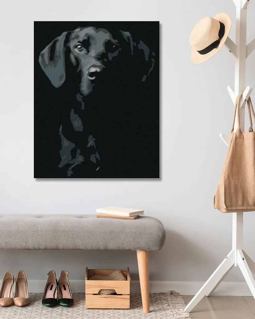 Confezione Da 4 Cornici Magnetiche Per Diamond Painting – 30x30 Cm (Interno 25x25 Cm) – Colore Nero – Leggere E Impermeabili